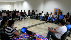 Reunião entre membros da PROEX/UFCA. Foto: Osires Araújo.