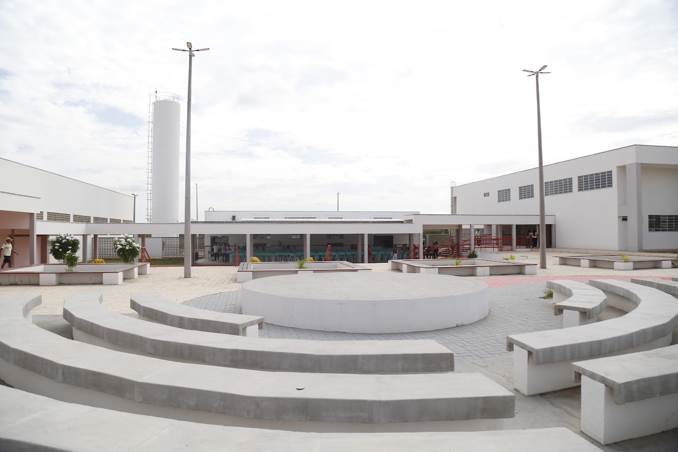 Interior da escola